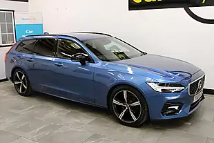 Used 2020 Volvo V90 R-Design Plus Blue - Interior and Exterior details 5