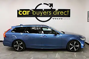 Used 2020 Volvo V90 R-Design Plus Blue - Interior and Exterior details 8