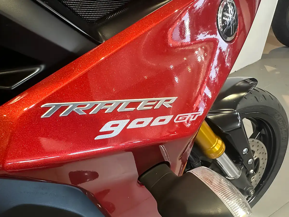 Used 2020 Yamaha Tracer 900 GT Black and Orange - Interior and Exterior details 11