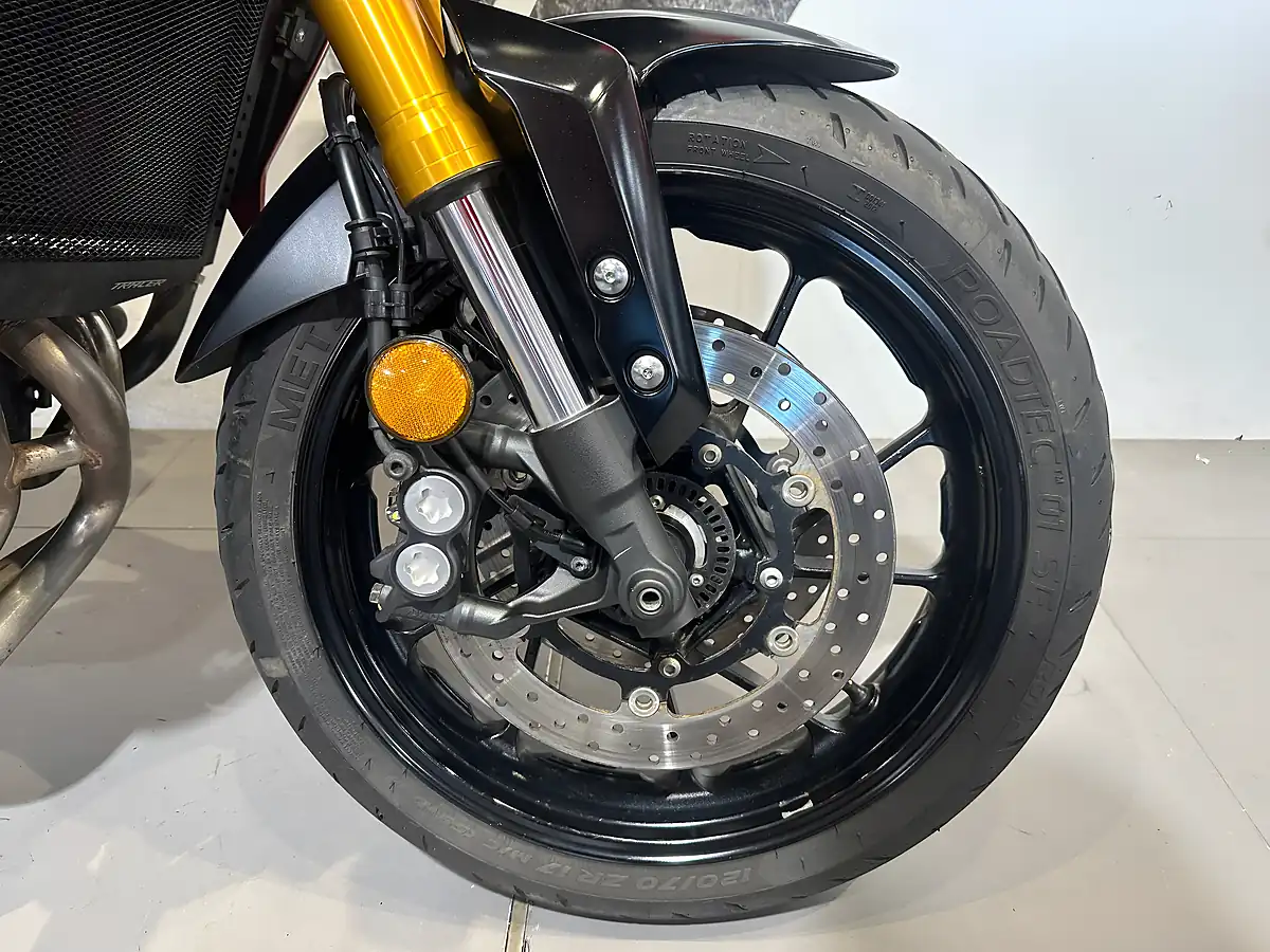 Used 2020 Yamaha Tracer 900 GT Black and Orange - Interior and Exterior details 12