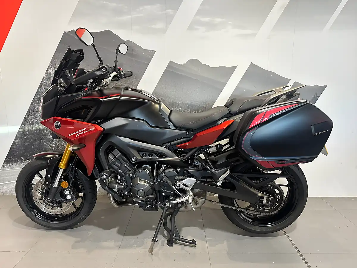 Used 2020 Yamaha Tracer 900 GT Black and Orange - Interior and Exterior details 2