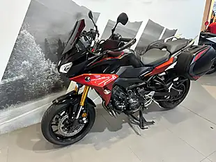 Used 2020 Yamaha Tracer 900 GT Black and Orange - Interior and Exterior details 4
