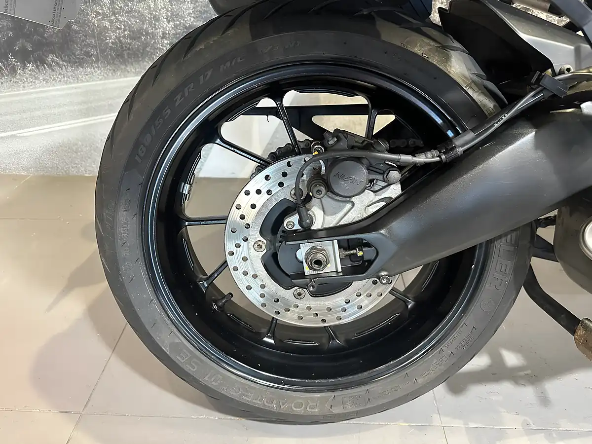 Used 2020 Yamaha Tracer 900 GT Black and Orange - Interior and Exterior details 9