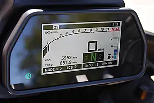 Used 2020 Yamaha Tracer 900 GT Black - Interior and Exterior details 12