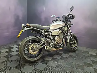 Used 2020 Yamaha Xsr 700 Silver - Interior and Exterior details 12