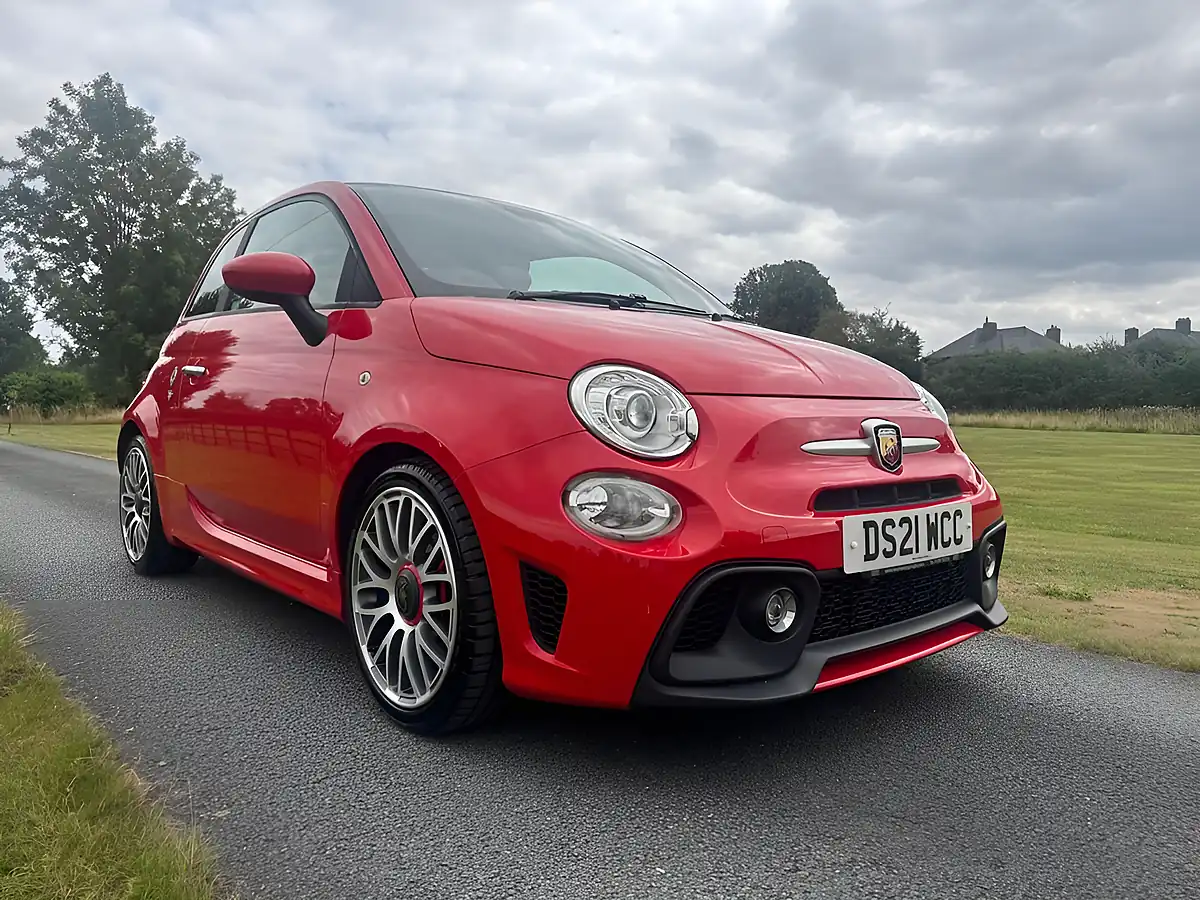 Used 2021 Abarth 595 Turismo 70th Red - Interior and Exterior details 10
