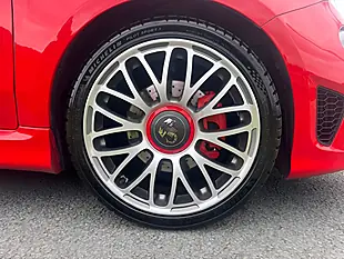 Used 2021 Abarth 595 Turismo 70th Red - Interior and Exterior details 12