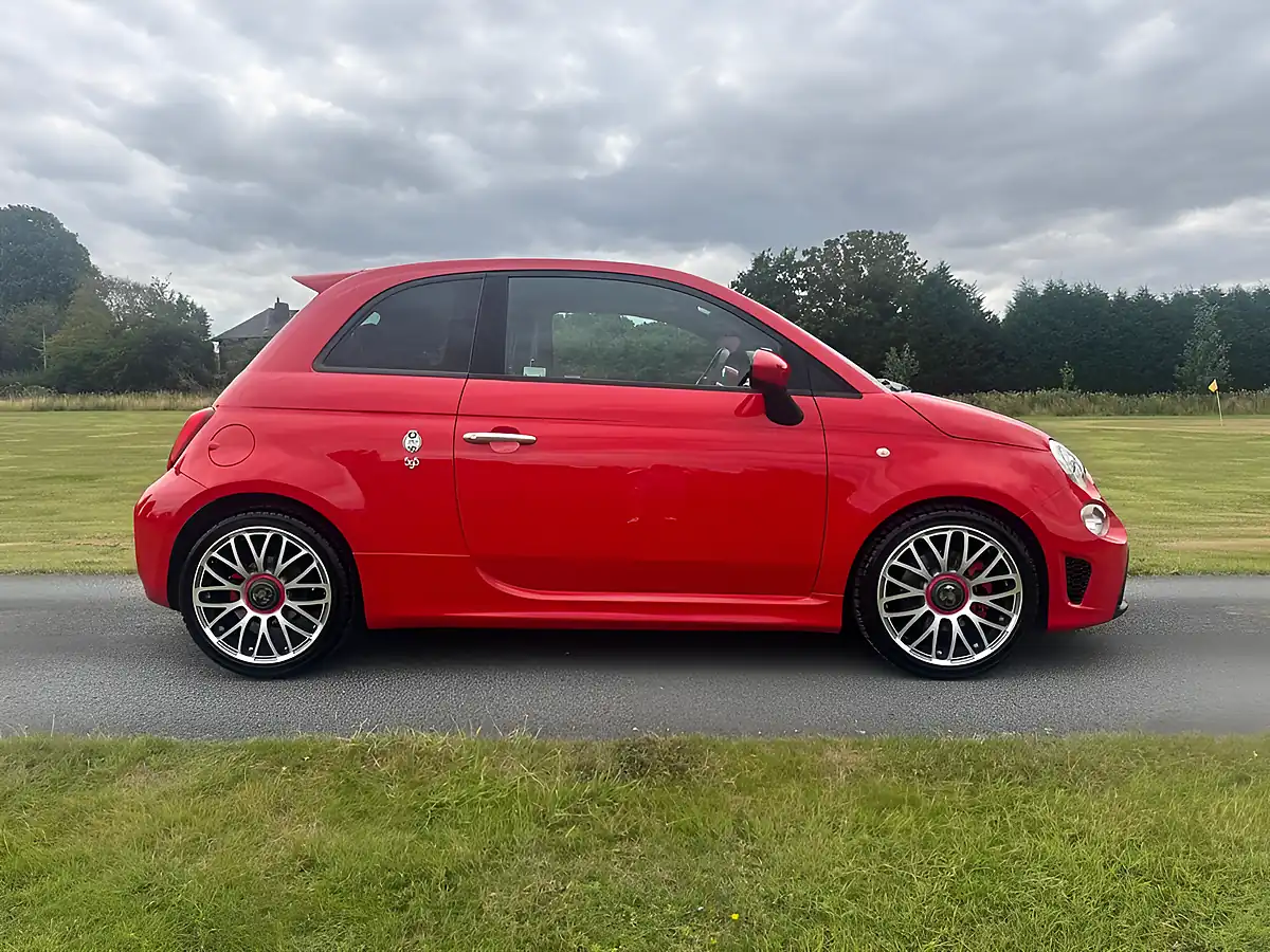 Used 2021 Abarth 595 Turismo 70th Red - Interior and Exterior details 2