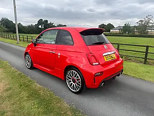 Used 2021 Abarth 595 Turismo 70th Red - Interior and Exterior details 5