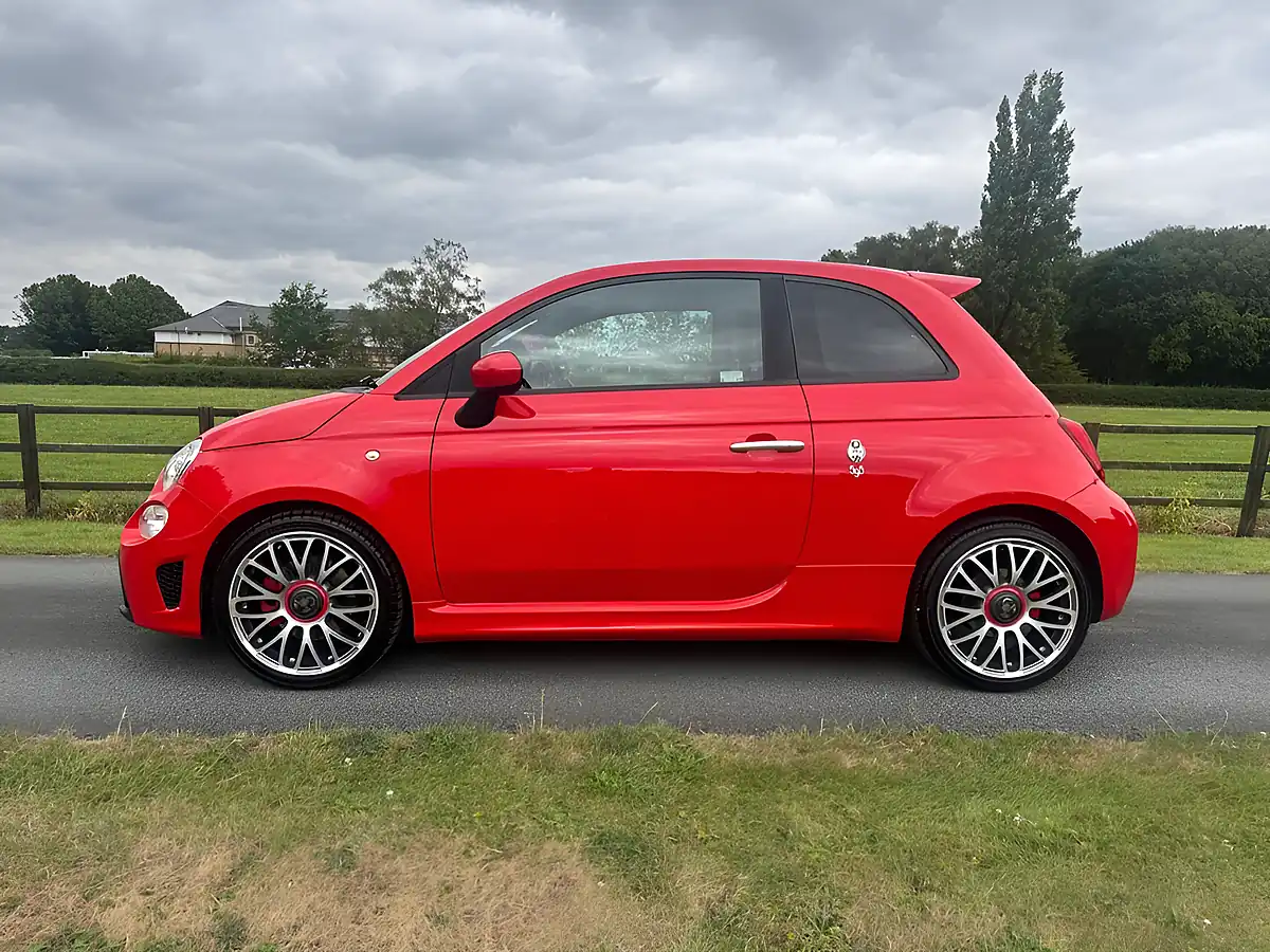 Used 2021 Abarth 595 Turismo 70th Red - Interior and Exterior details 7