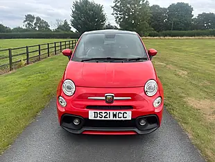 Used 2021 Abarth 595 Turismo 70th Red - Interior and Exterior details 9