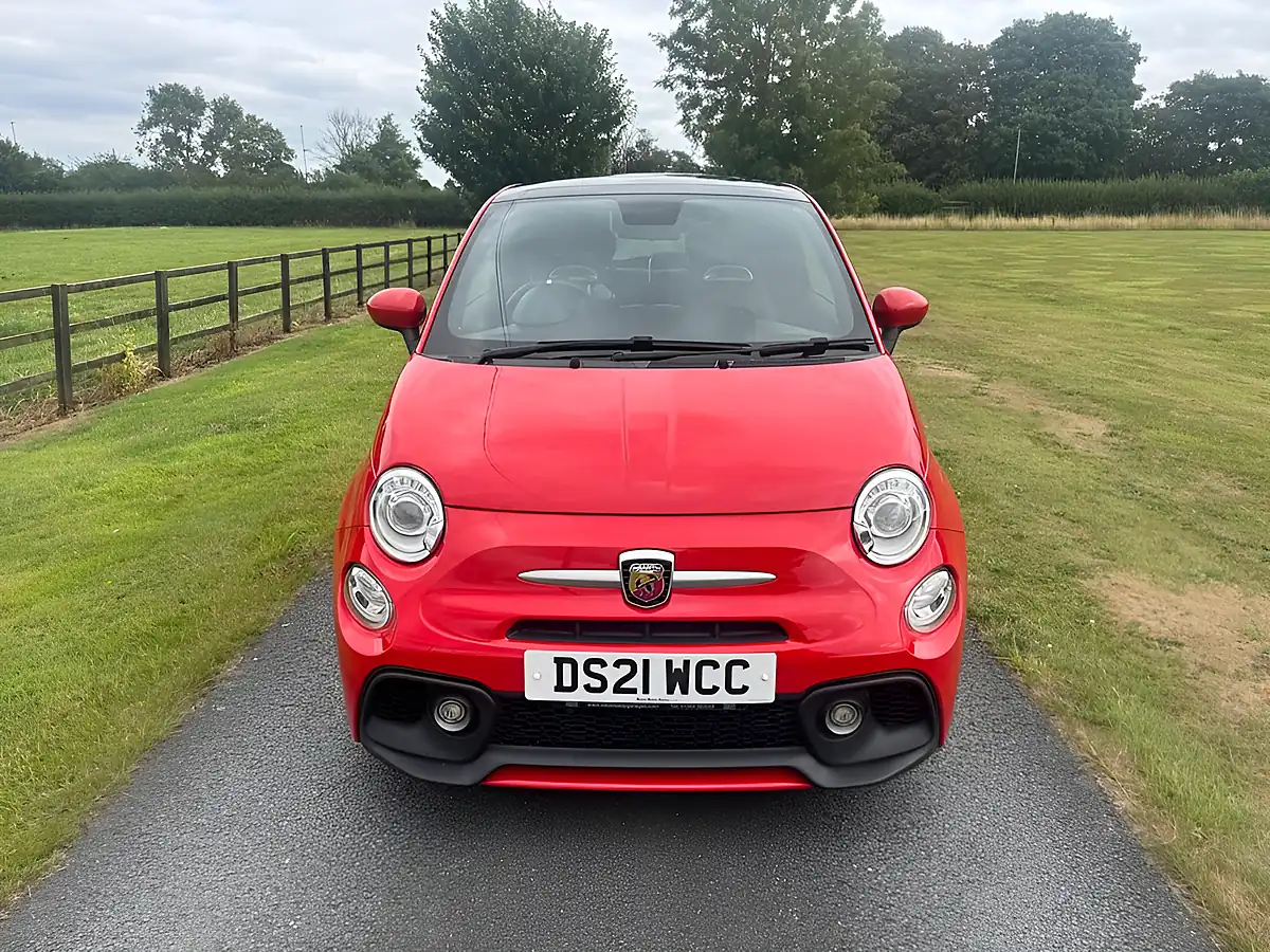 Used 2021 Abarth 595 Turismo 70th Red - Interior and Exterior details 9