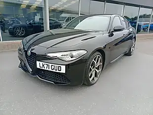 Used 2021 Alfa Romeo Giulia Veloce Black - Interior and Exterior details 6