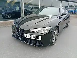Used 2021 Alfa Romeo Giulia Veloce Black - Interior and Exterior details 8