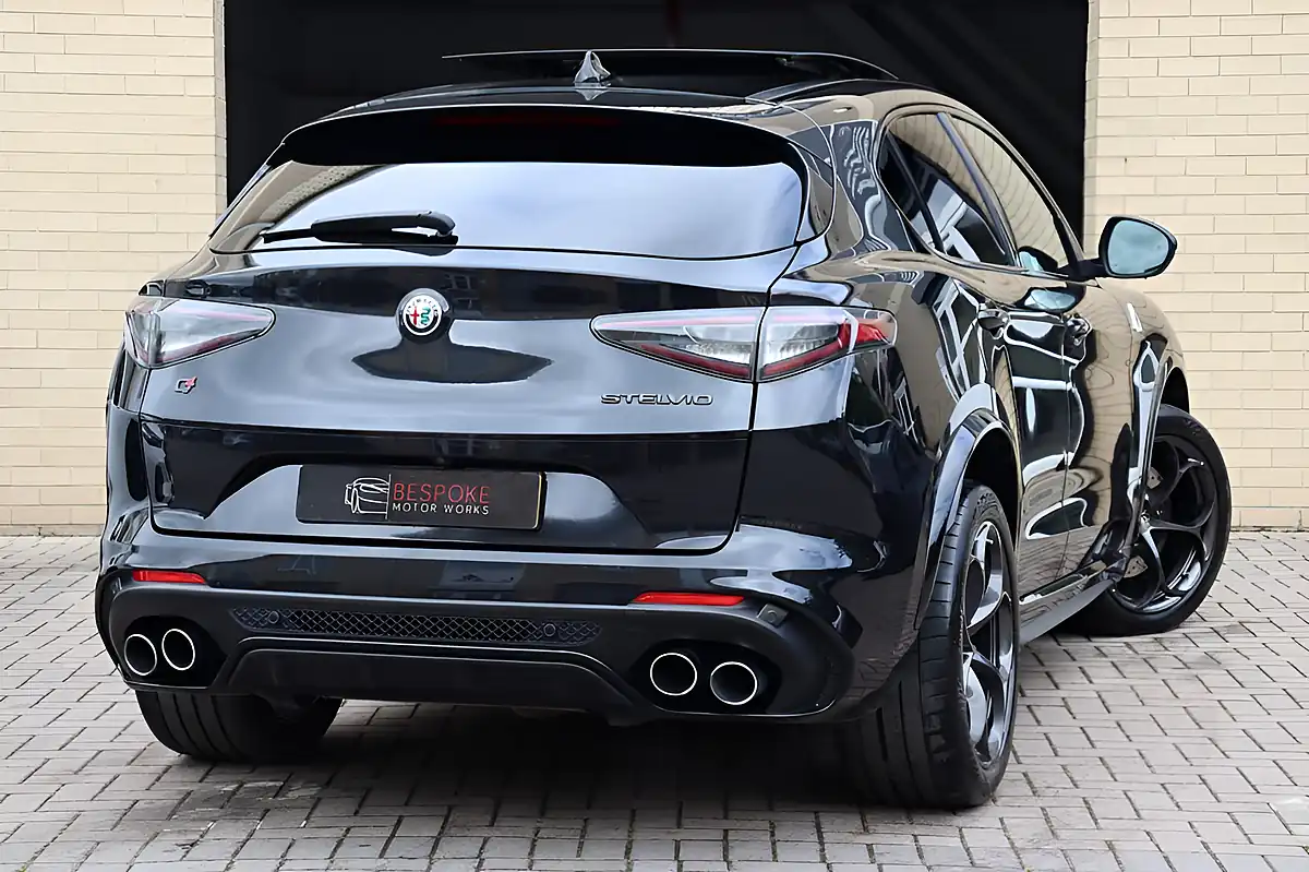 Used 2021 Alfa Romeo Stelvio Quadrifoglio Black - Interior and Exterior details 3