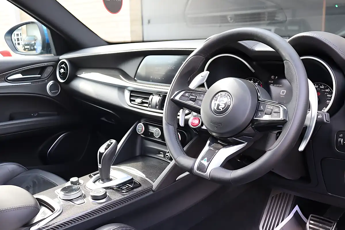 Used 2021 Alfa Romeo Stelvio Quadrifoglio Blue - Interior and Exterior details 2
