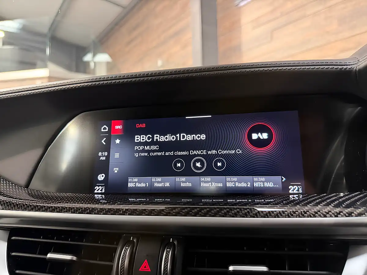 Used 2021 Alfa Romeo Stelvio Quadrifoglio Misano Blue - Interior and Exterior details 16