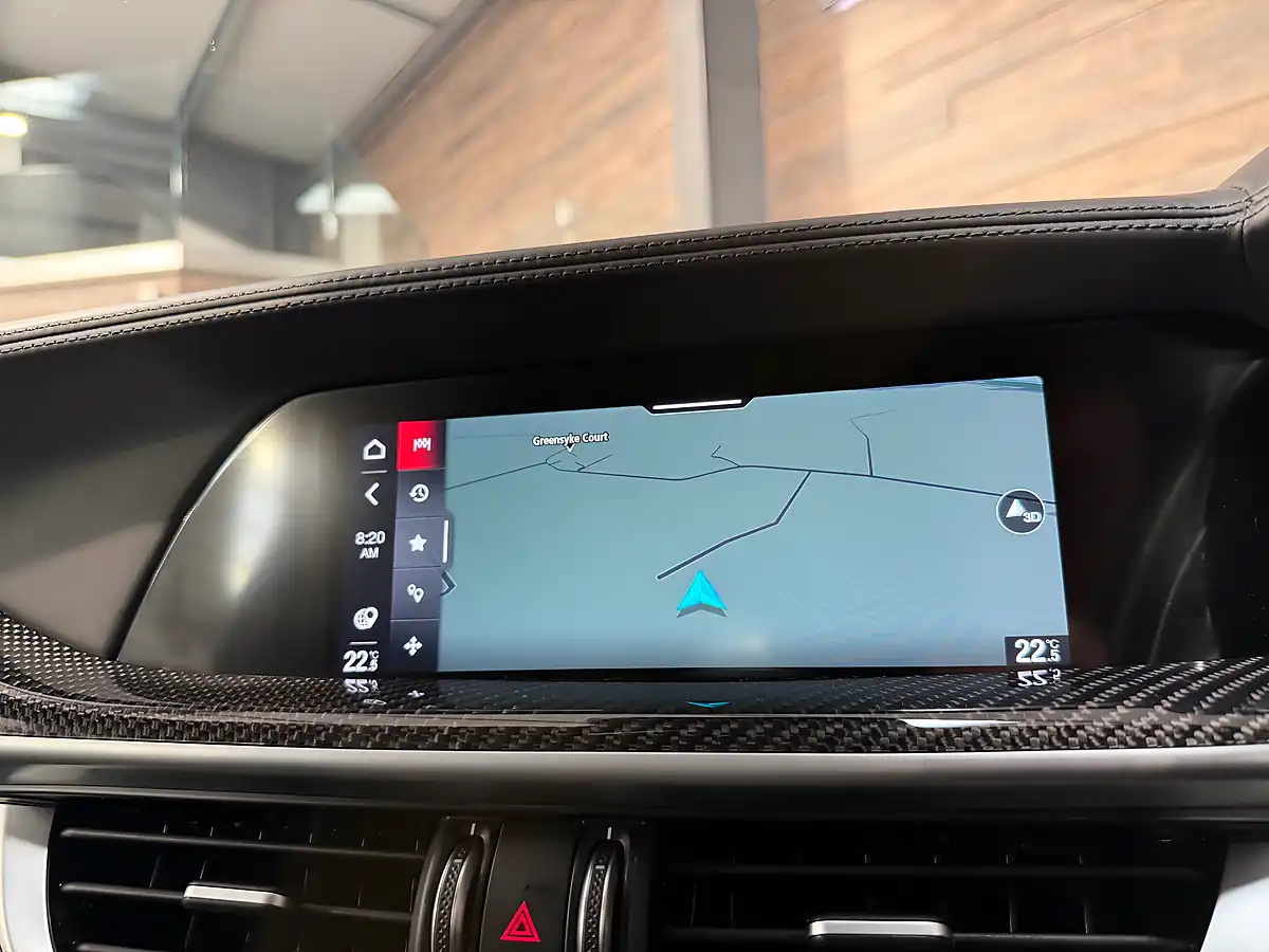 Used 2021 Alfa Romeo Stelvio Quadrifoglio Misano Blue - Interior and Exterior details 17