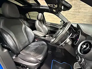 Used 2021 Alfa Romeo Stelvio Quadrifoglio Misano Blue - Interior and Exterior details 8