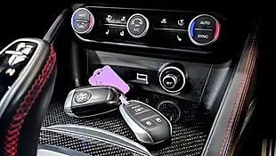 Used 2021 Alfa Romeo Stelvio Quadrifoglio Vesuvio Grey - Interior and Exterior details 15