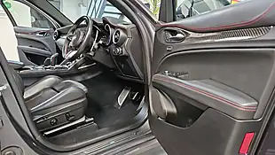 Used 2021 Alfa Romeo Stelvio Quadrifoglio Vesuvio Grey - Interior and Exterior details 18