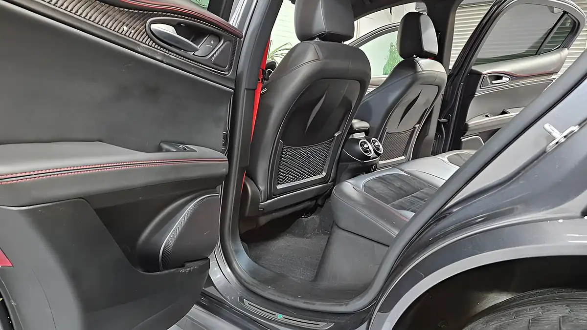 Used 2021 Alfa Romeo Stelvio Quadrifoglio Vesuvio Grey - Interior and Exterior details 19