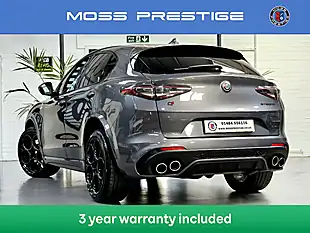 Used 2021 Alfa Romeo Stelvio Quadrifoglio Vesuvio Grey - Interior and Exterior details 2