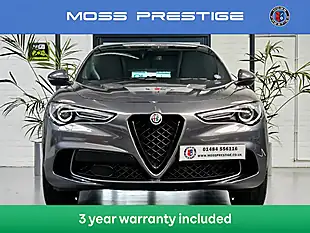 Used 2021 Alfa Romeo Stelvio Quadrifoglio Vesuvio Grey - Interior and Exterior details 4