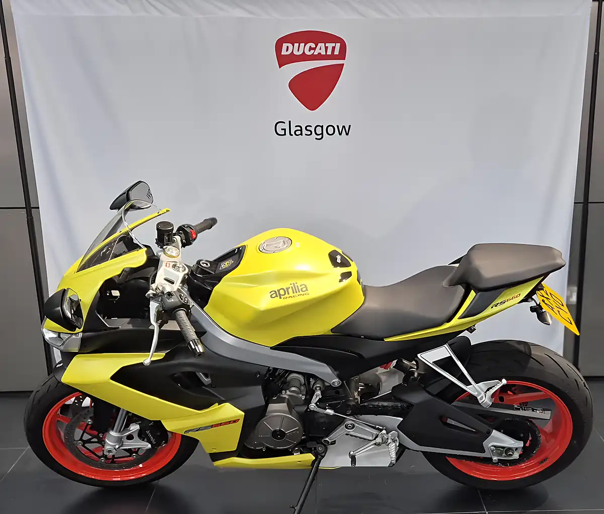 Used 2021 Aprilia RS 660 Acidic Yellow - Interior and Exterior details 2