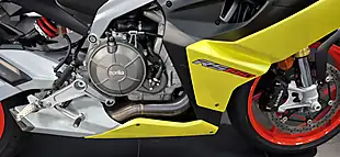 Used 2021 Aprilia RS 660 Acidic Yellow - Interior and Exterior details 6