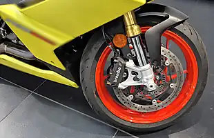 Used 2021 Aprilia RS 660 Acidic Yellow - Interior and Exterior details 8