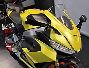 Used 2021 Aprilia RS 660 Acidic Yellow - Interior and Exterior details 9