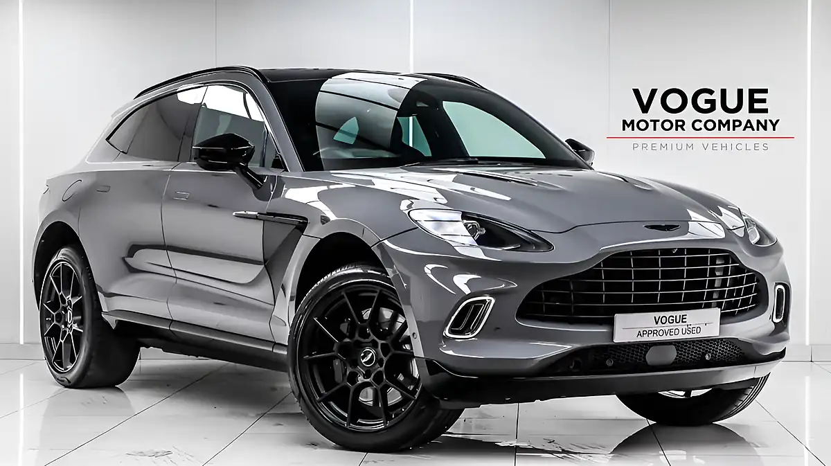 Used 2021 Aston Martin Dbx Grey - Front View