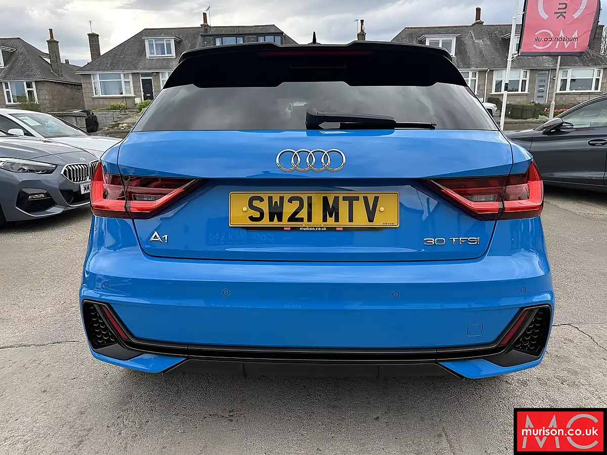 Used 2021 Audi A1 Black Edition Blue - Interior and Exterior details 13