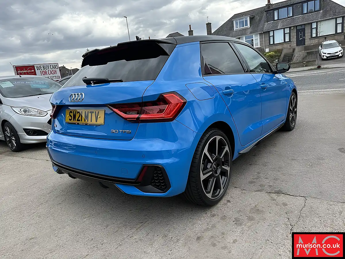 Used 2021 Audi A1 Black Edition Blue - Interior and Exterior details 14