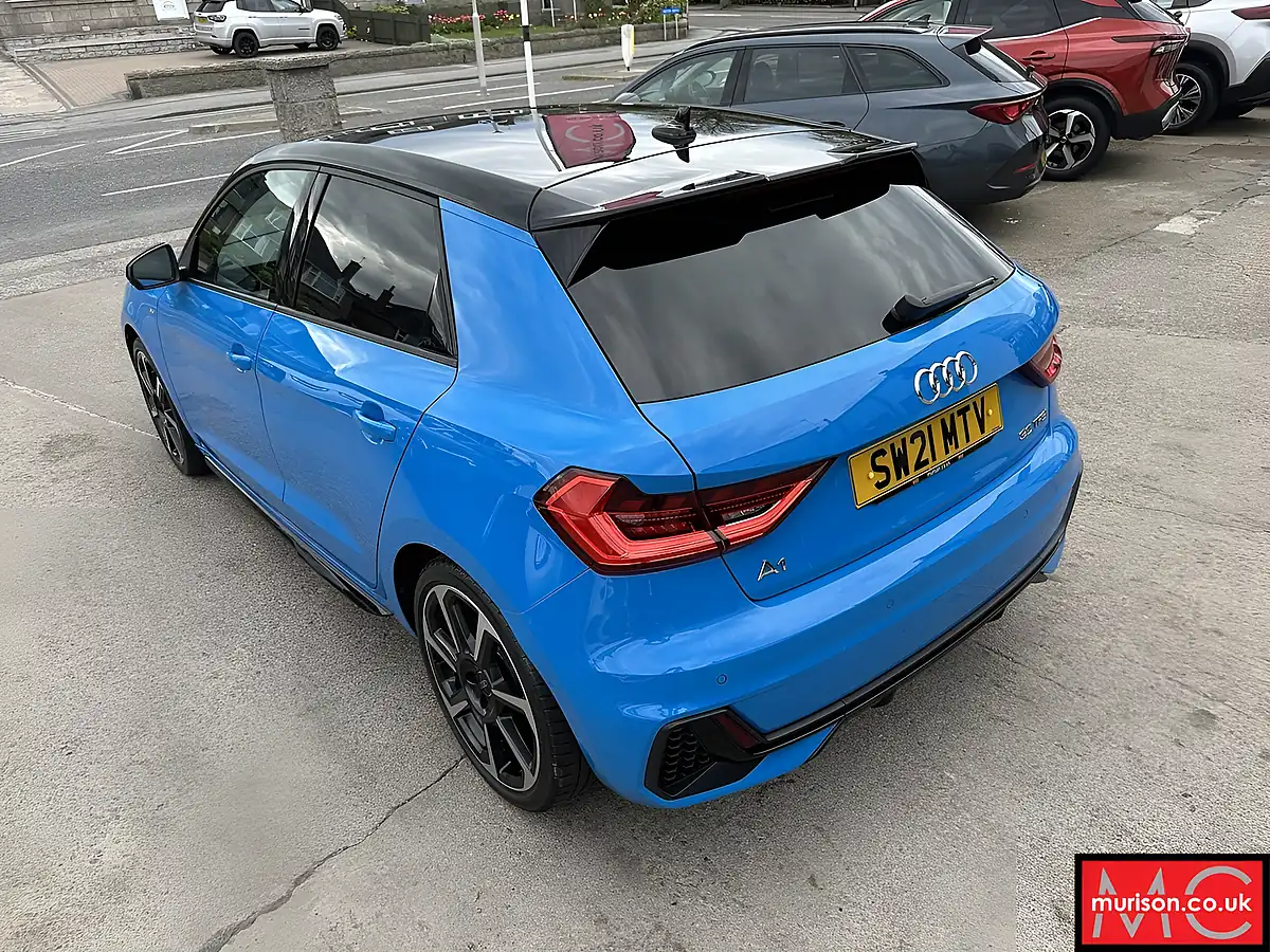 Used 2021 Audi A1 Black Edition Blue - Interior and Exterior details 16