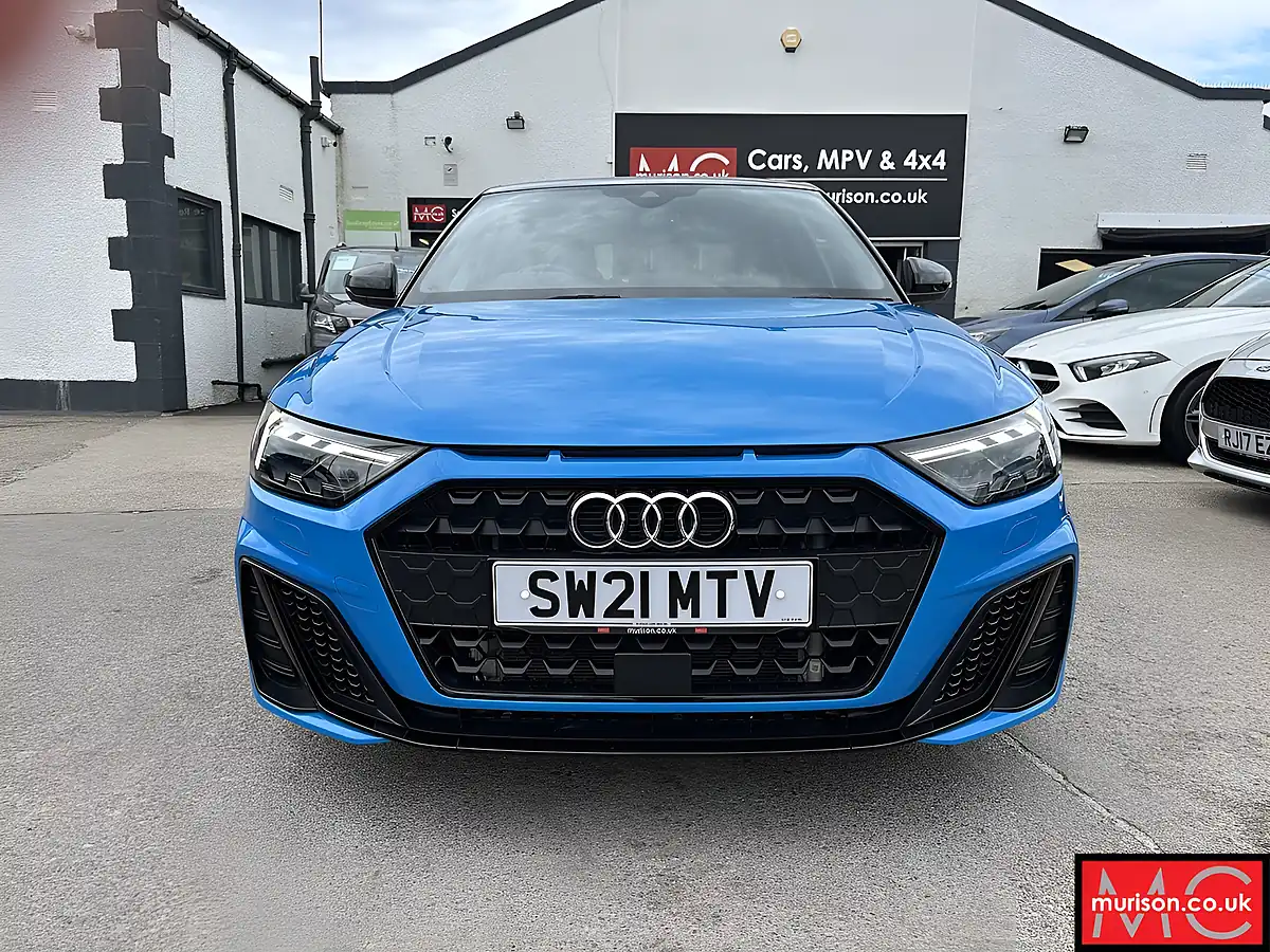 Used 2021 Audi A1 Black Edition Blue - Interior and Exterior details 4