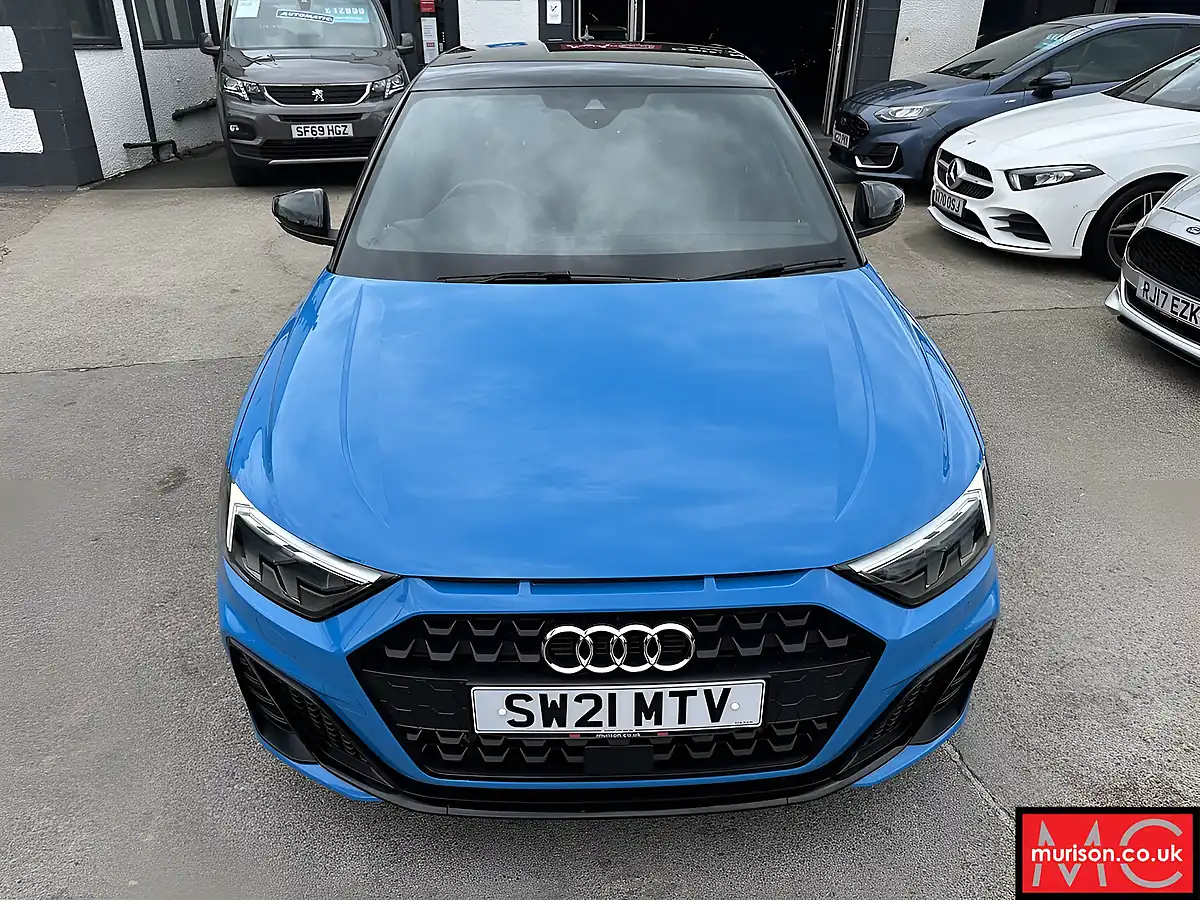 Used 2021 Audi A1 Black Edition Blue - Interior and Exterior details 5