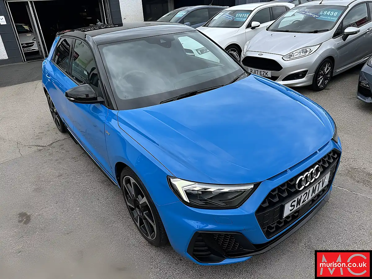 Used 2021 Audi A1 Black Edition Blue - Interior and Exterior details 6