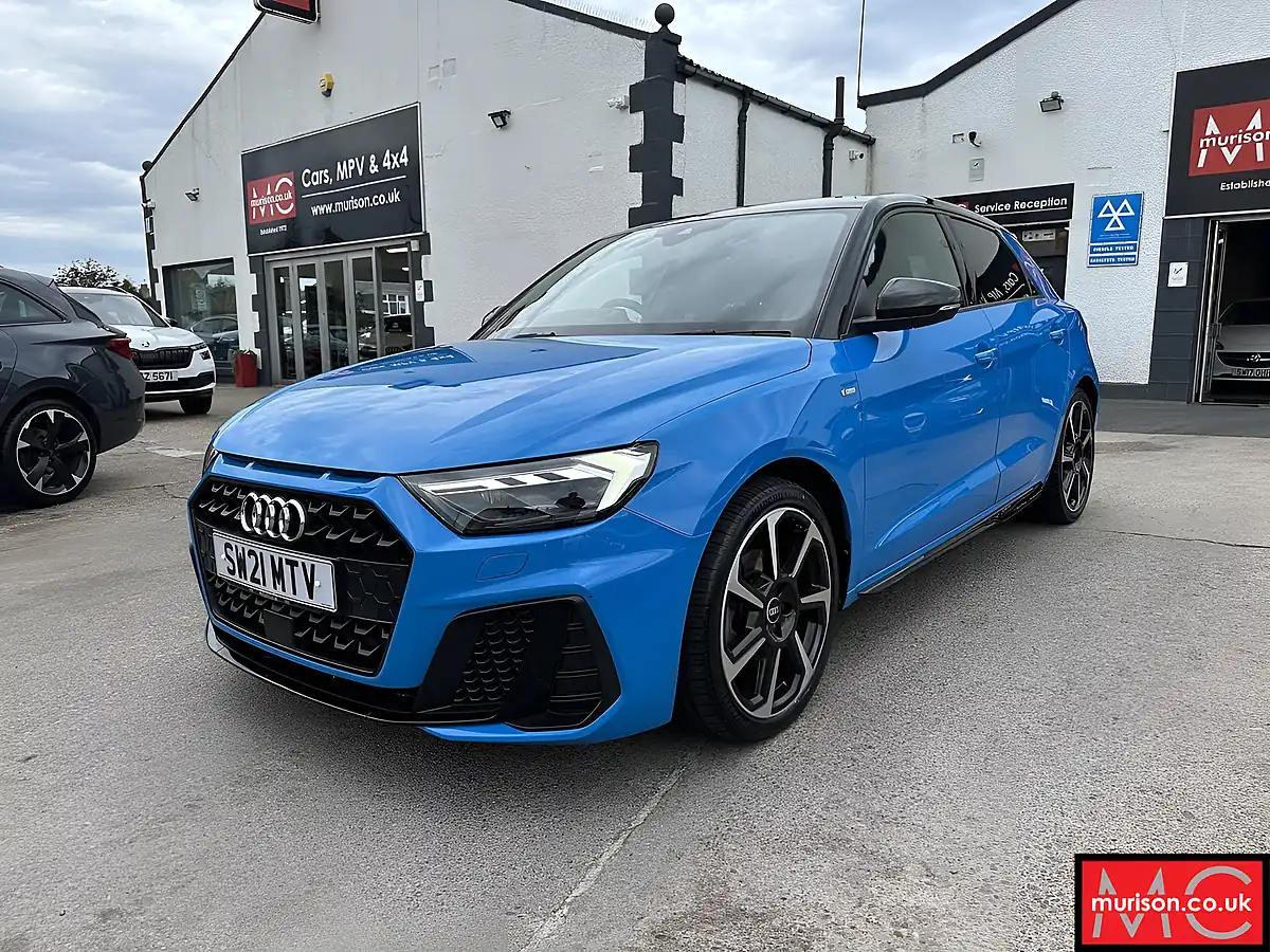 Used 2021 Audi A1 Black Edition Blue - Interior and Exterior details 7