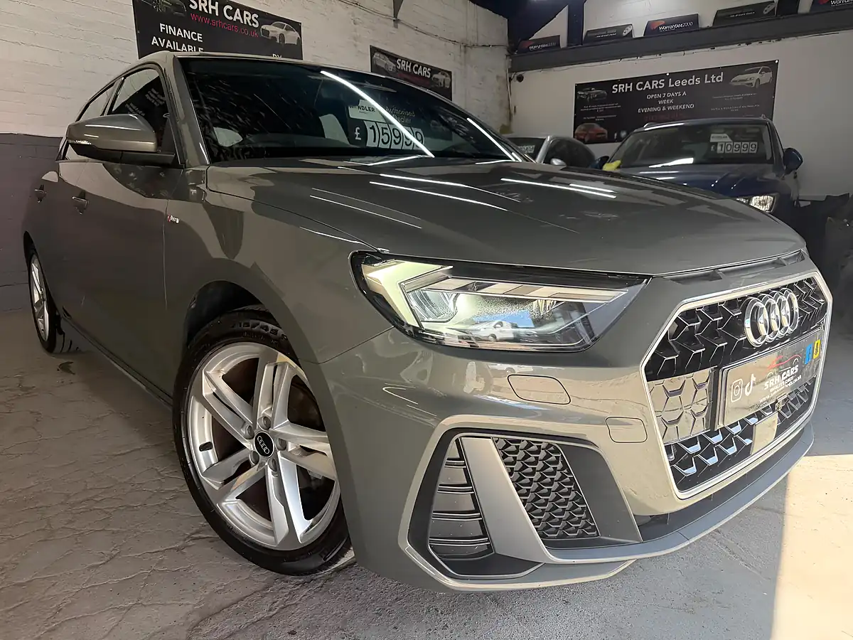 Used 2021 Audi A1 S Line Sportback Grey - Front View