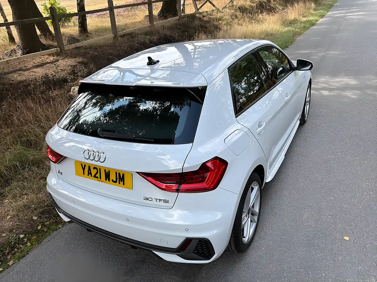 Used 2021 Audi A1 S Line White - Interior and Exterior details 9