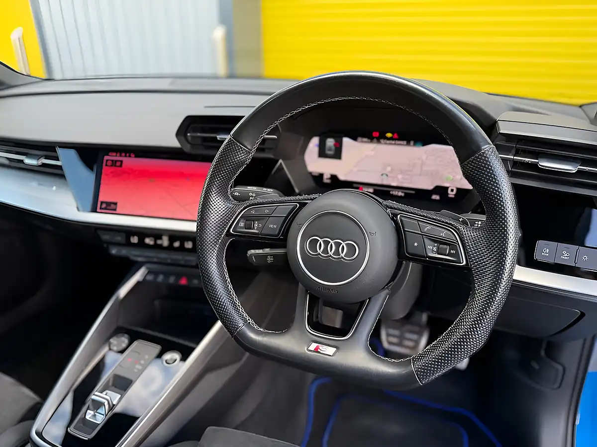 Used 2021 Audi A3 Edition 1 Blue - Interior and Exterior details 10