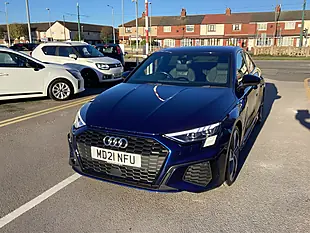 Used 2021 Audi A3 Edition 1 Blue - Interior and Exterior details 11