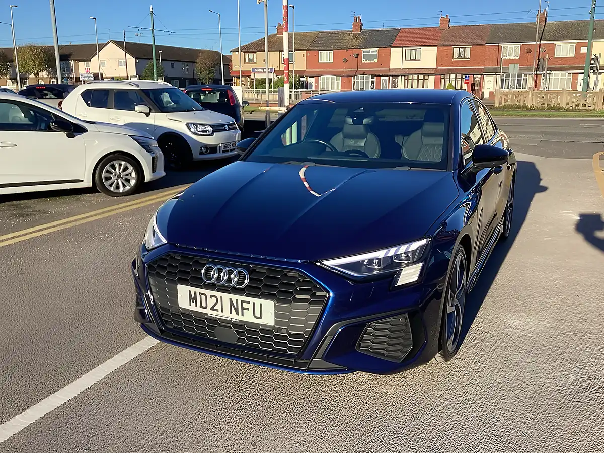 Used 2021 Audi A3 Edition 1 Blue - Interior and Exterior details 11