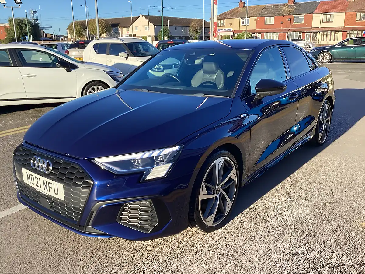 Used 2021 Audi A3 Edition 1 Blue - Interior and Exterior details 5