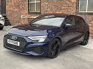 Used 2021 Audi A3 Edition 1 Sportback Blue - Interior and Exterior details 3