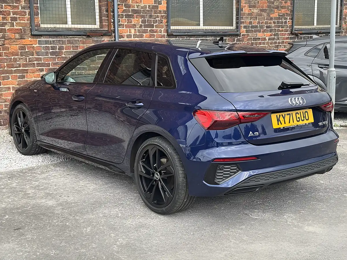 Used 2021 Audi A3 Edition 1 Sportback Blue - Interior and Exterior details 4