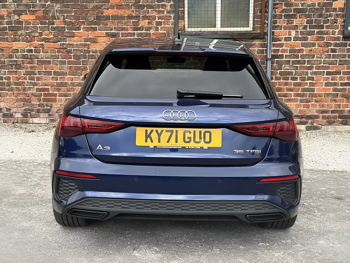 Used 2021 Audi A3 Edition 1 Sportback Blue - Interior and Exterior details 5