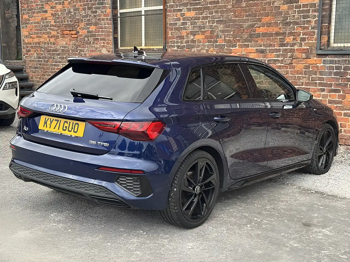 Used 2021 Audi A3 Edition 1 Sportback Blue - Interior and Exterior details 6